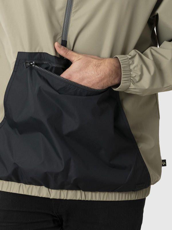 Chaqueta Kivül Hombre Cortavientos Ulmo Reciclado Negro-3