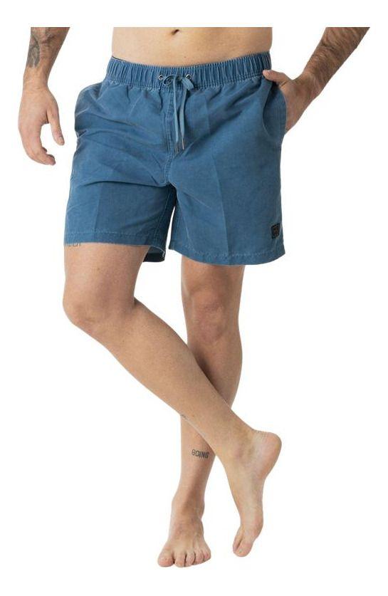 Traje Kivül Hombre De Baño Waka Reciclado KV041 Azul-0
