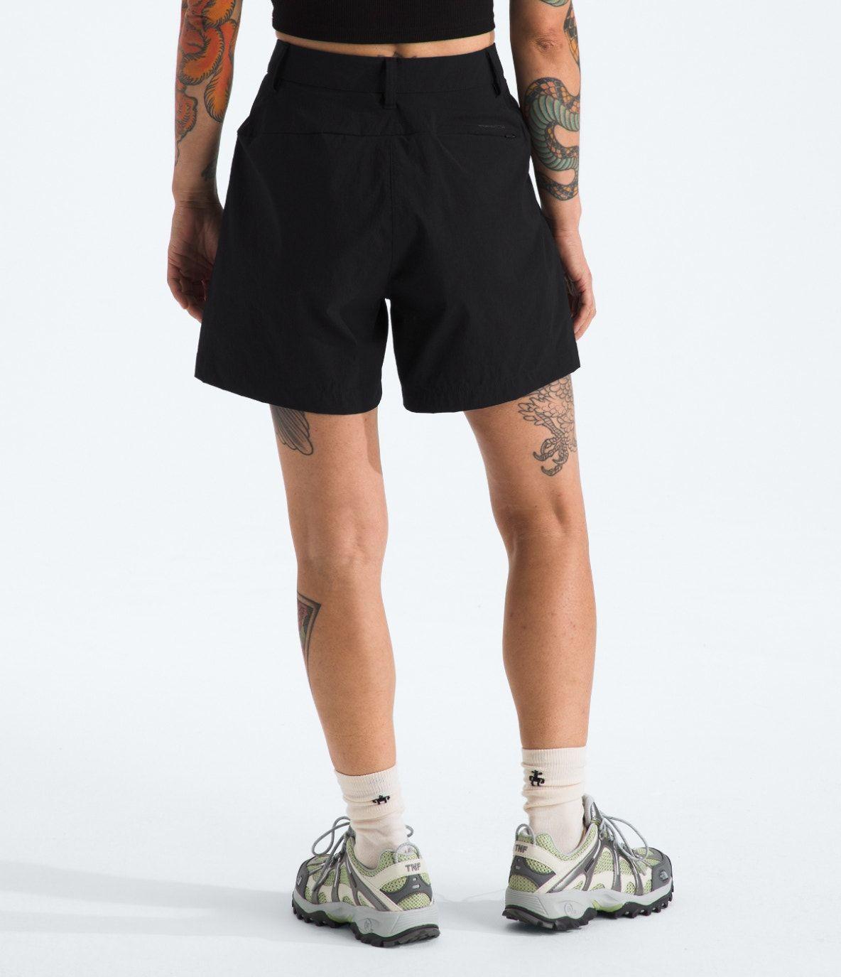Short The North Face Mujer De Trekking Basin Negro-1