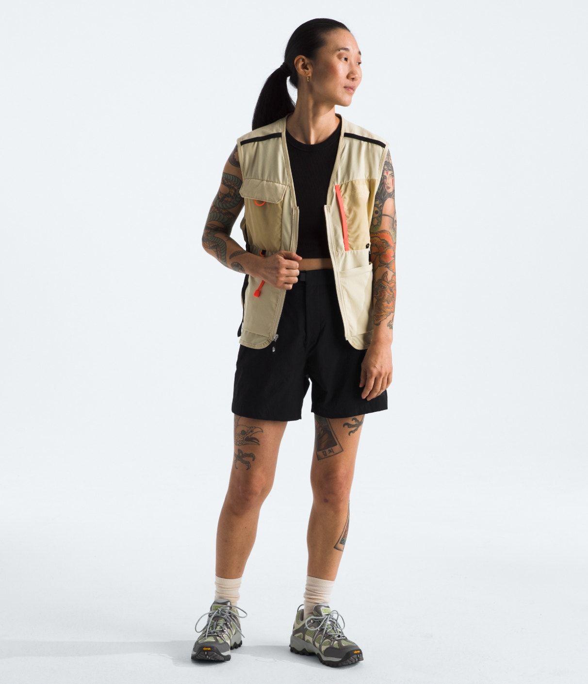 Short The North Face Mujer De Trekking Basin Negro-3