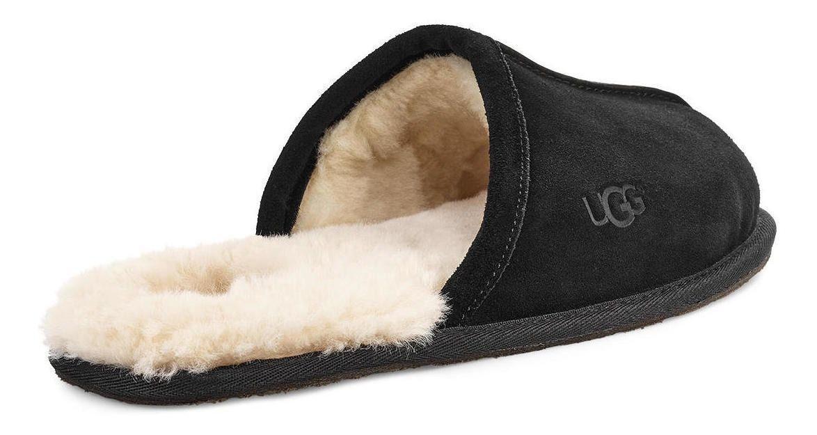 Pantuflas UGG Hombre Scuff Negro-3