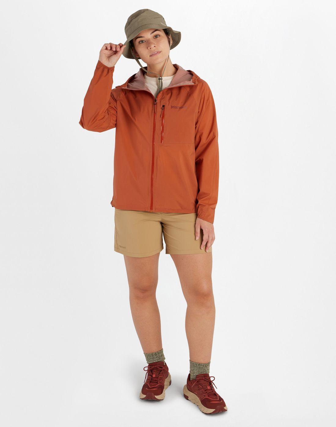 Chaqueta Marmot Mujer W Superalloy Rain Jacket Naranja-2