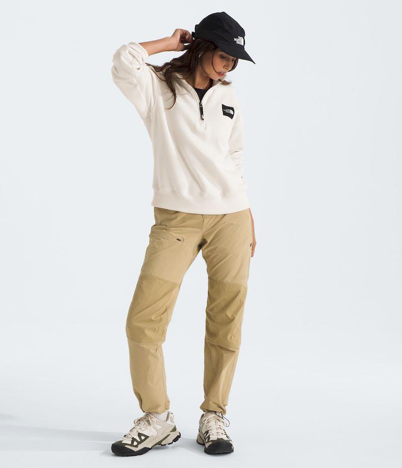 Poleron The North Face Mujer Box Half Dome 45748 Zip Beige-3