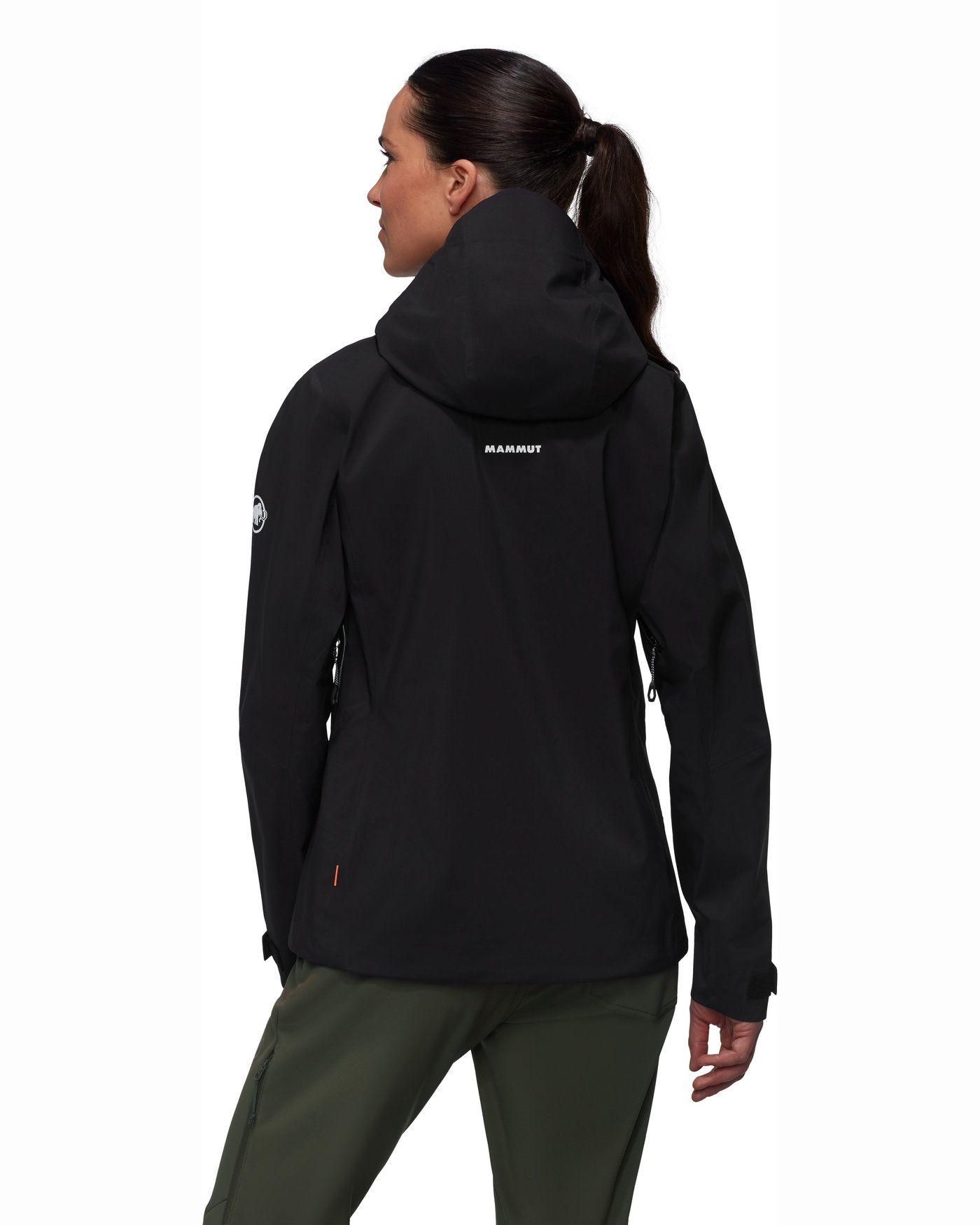 Chaqueta Mammut Mujer Alto Guide Hs Hooded Negro-2