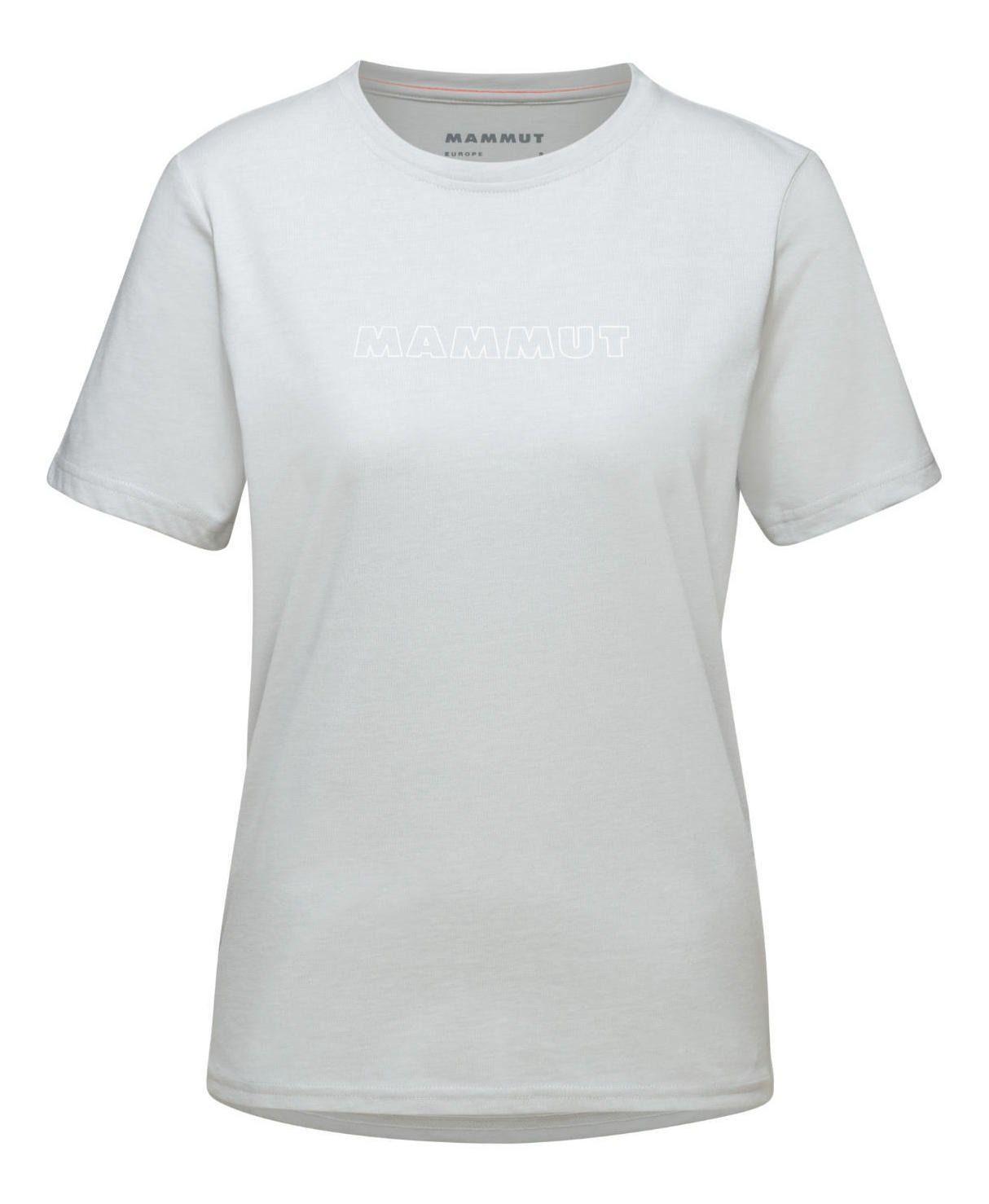 Polera Mammut Mujer Core T-shirt Logo Gris-1
