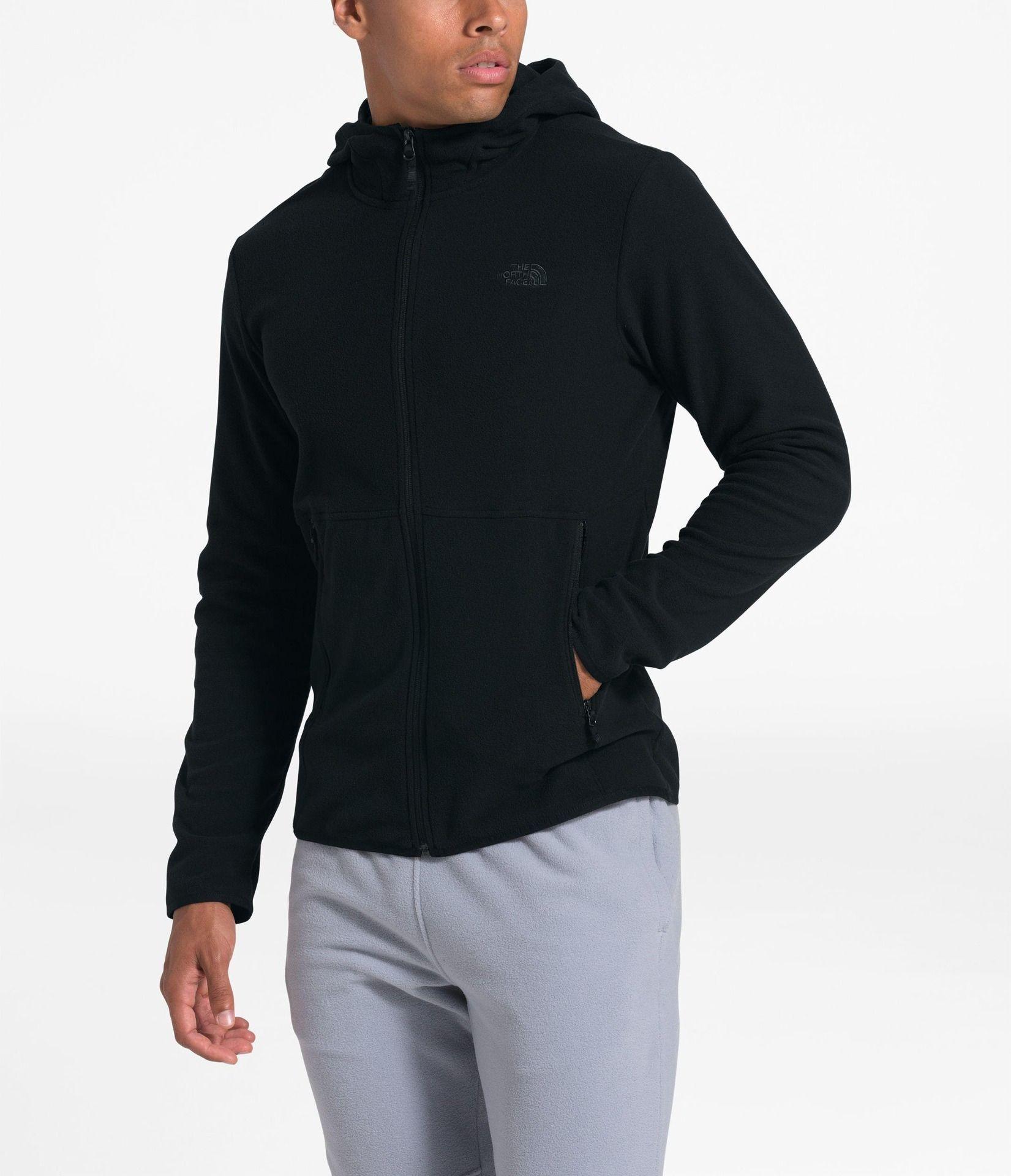 Polar Hombre Glacier Full Zip Negro The North Face-1