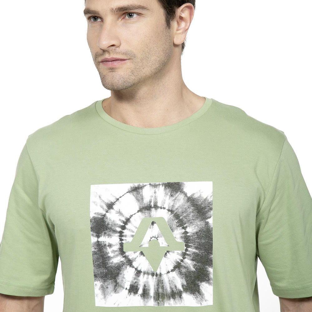 Polera Kivül Hombre Logo KV062 Verde-3