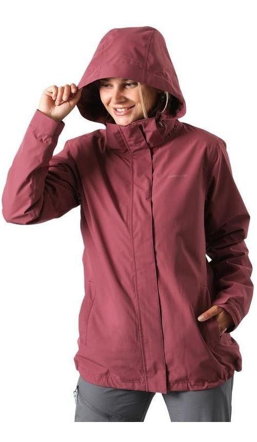 Chaqueta Andesgear Mujer 3 En 1 Cochamo Burgundy Burdeo-0