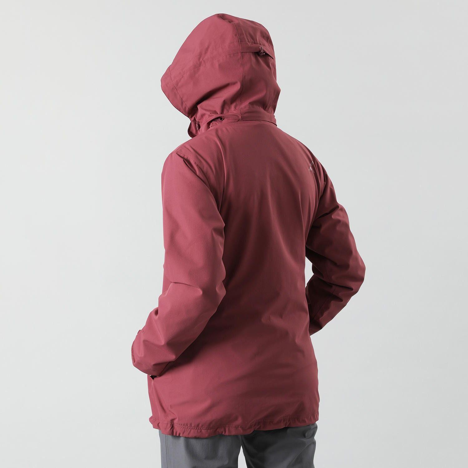 Chaqueta Andesgear Mujer 3 En 1 Cochamo Burgundy Burdeo-1