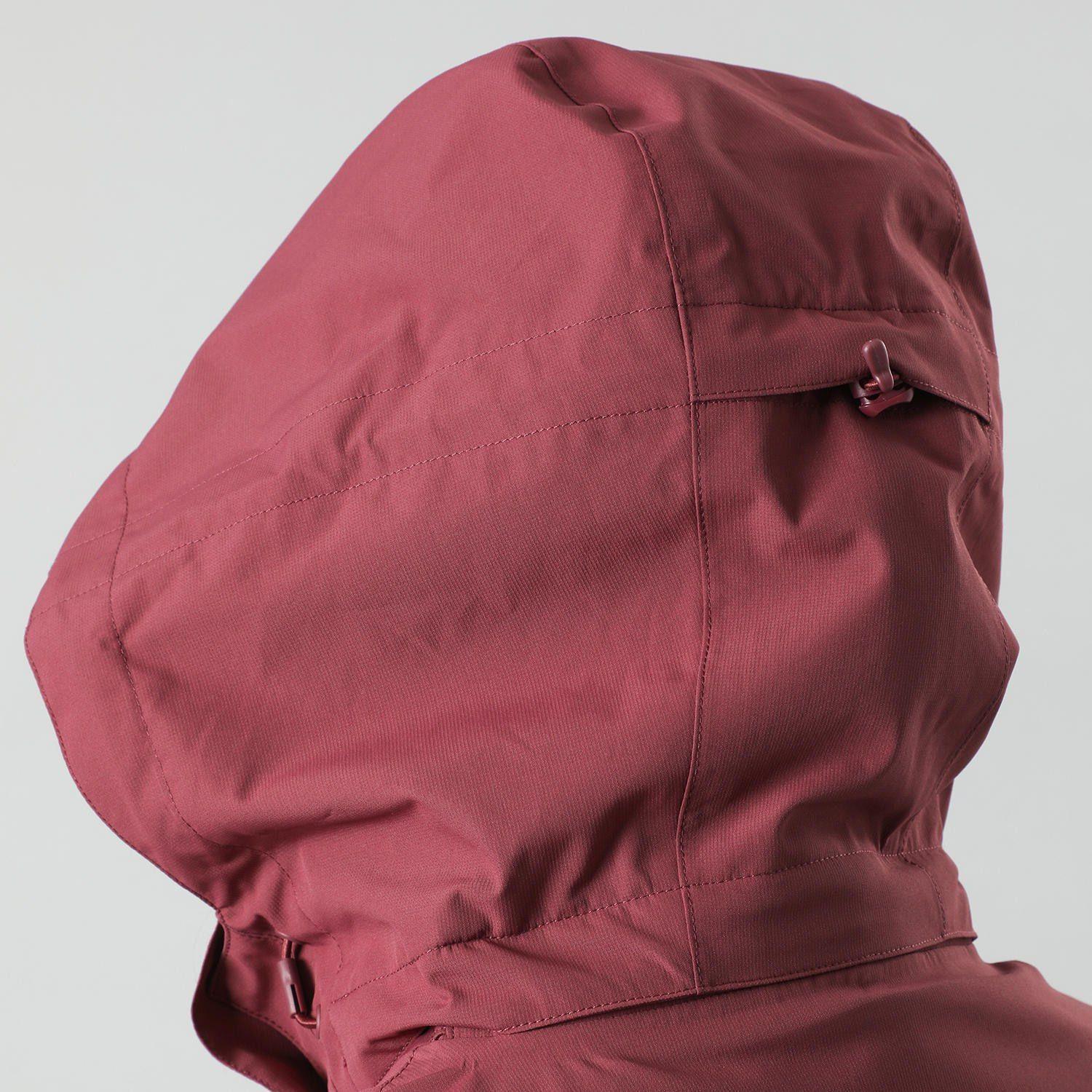 Chaqueta Andesgear Mujer 3 En 1 Cochamo Burgundy Burdeo-2