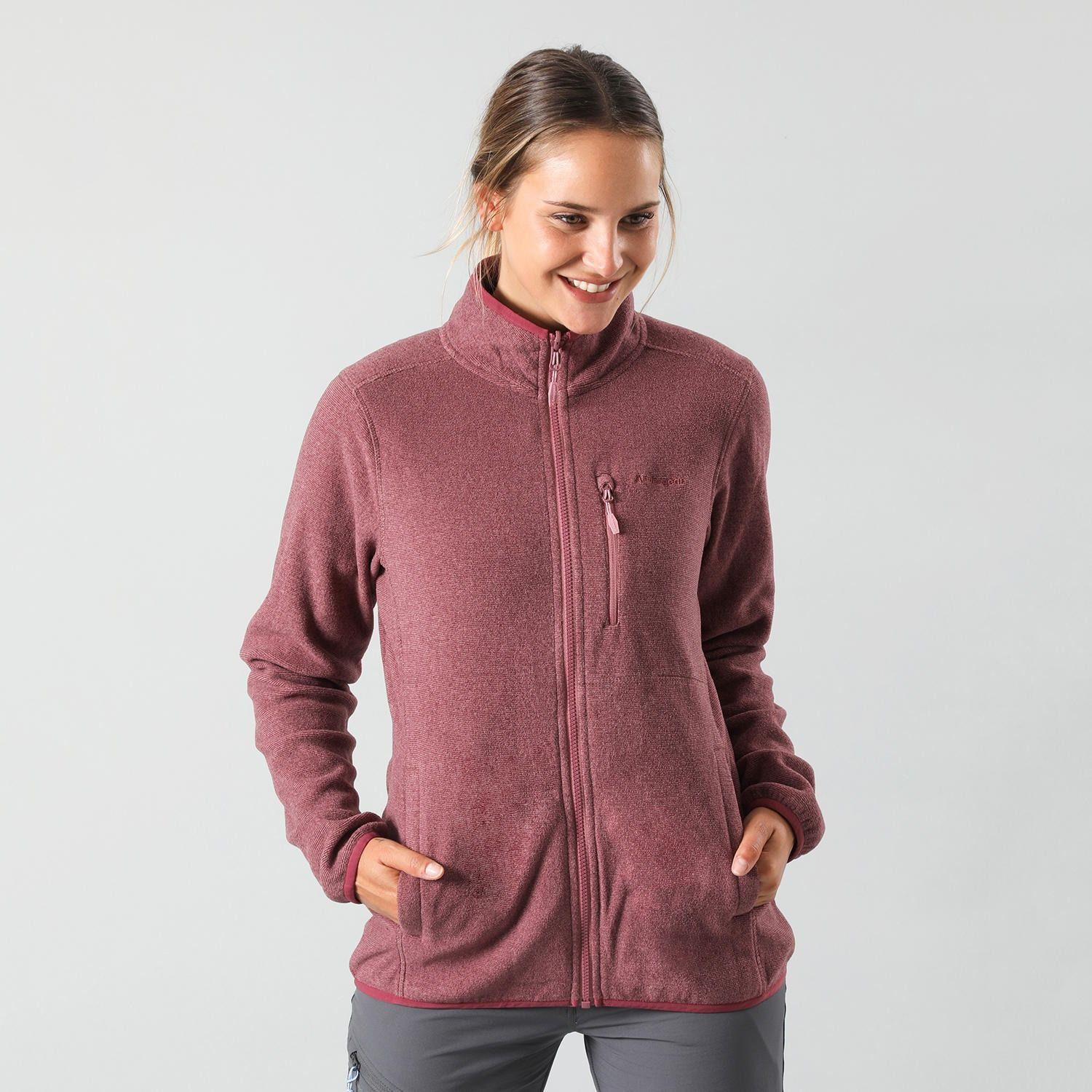 Chaqueta Andesgear Mujer 3 En 1 Cochamo Burgundy Burdeo-3