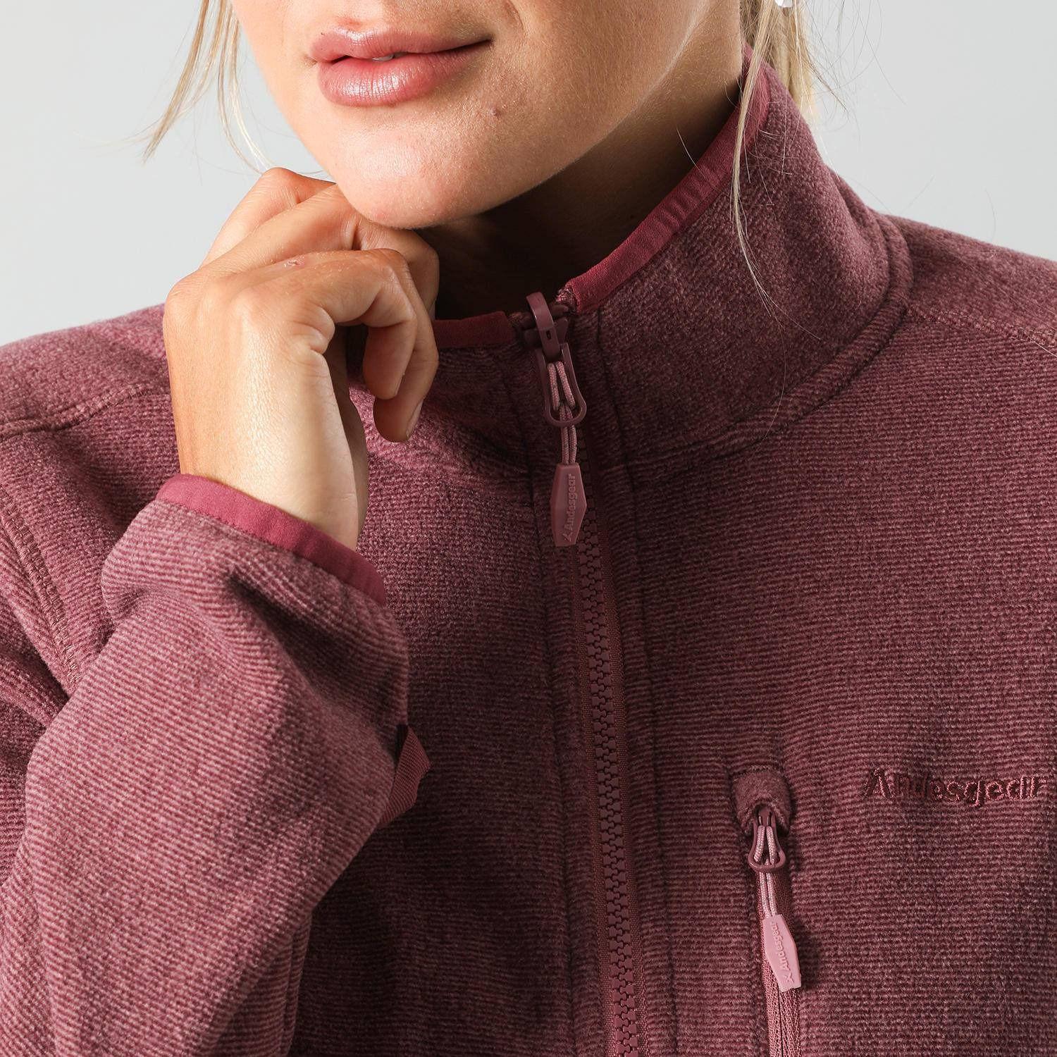 Chaqueta Andesgear Mujer 3 En 1 Cochamo Burgundy Burdeo-4