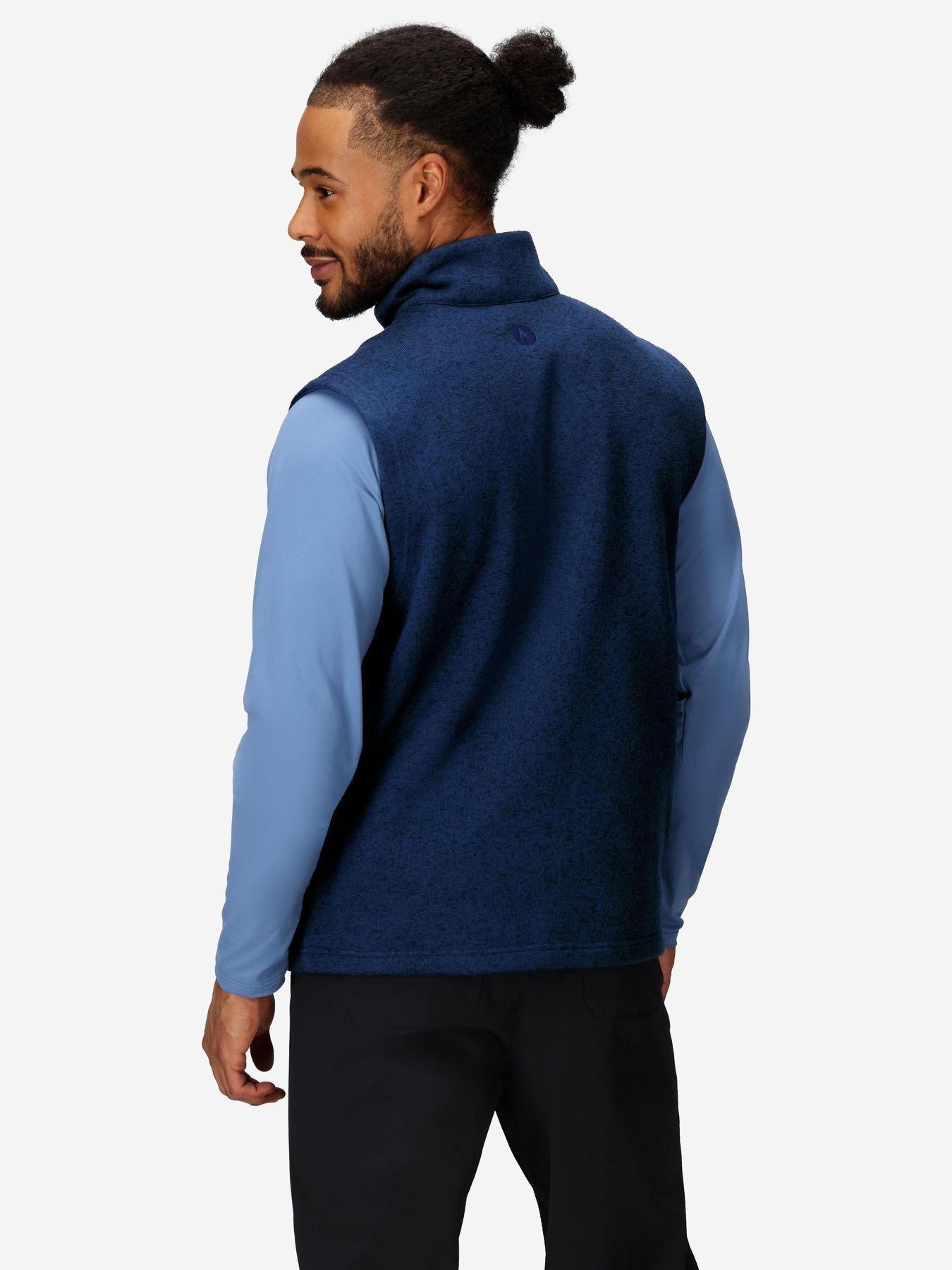 Polar Marmot Hombre Drop Line Vest Azul V25-1