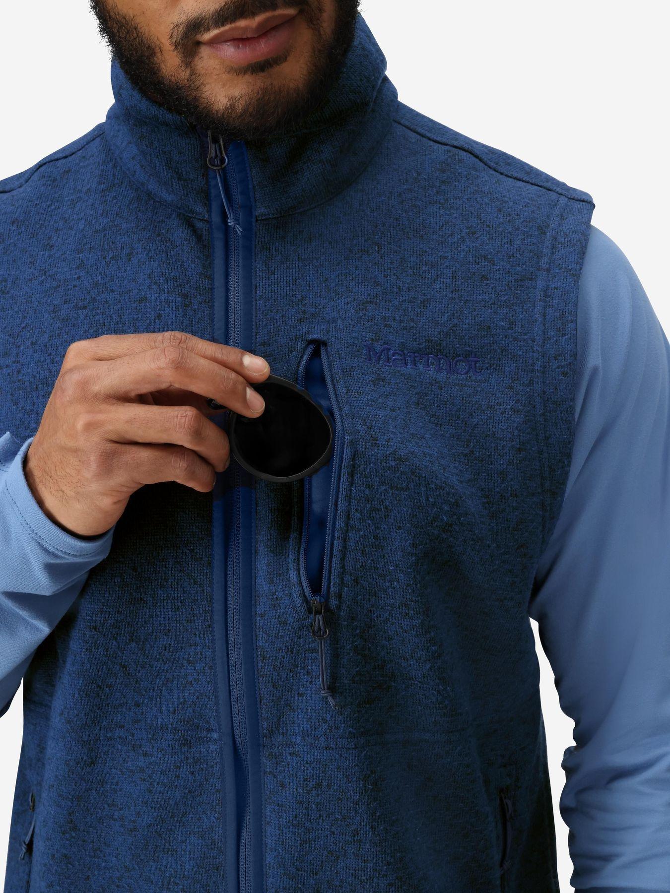 Polar Marmot Hombre Drop Line Vest Azul V25-3