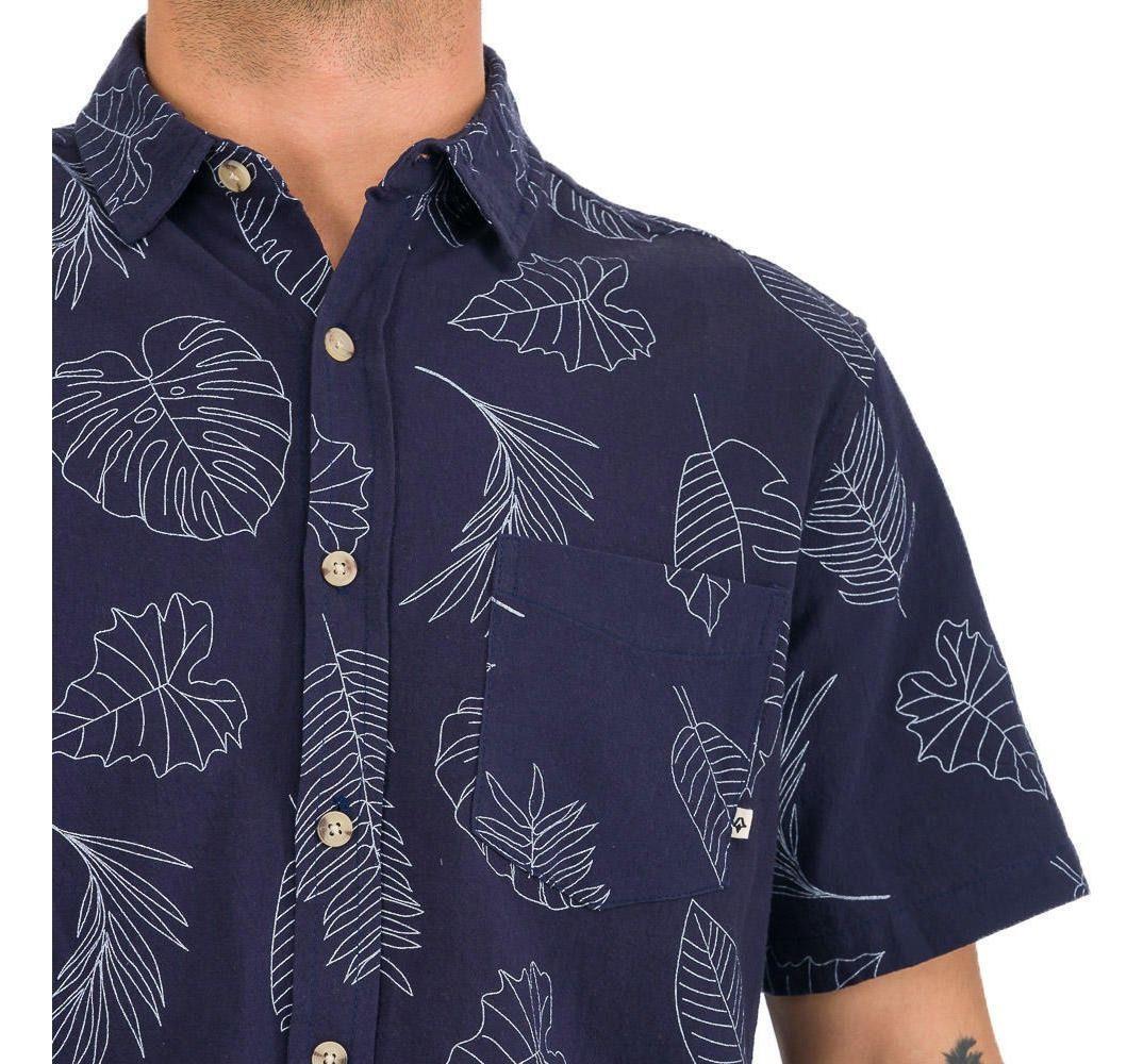 Camisa Kivül Hombre Mc Morzo Azul Azul-3