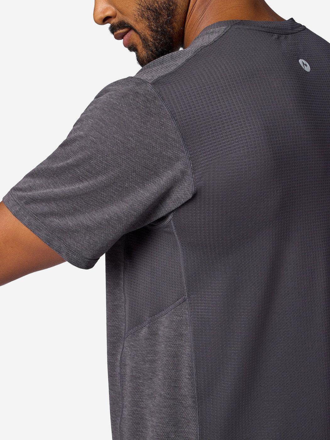 Polera Marmot Hombre Uptrail Gris-3
