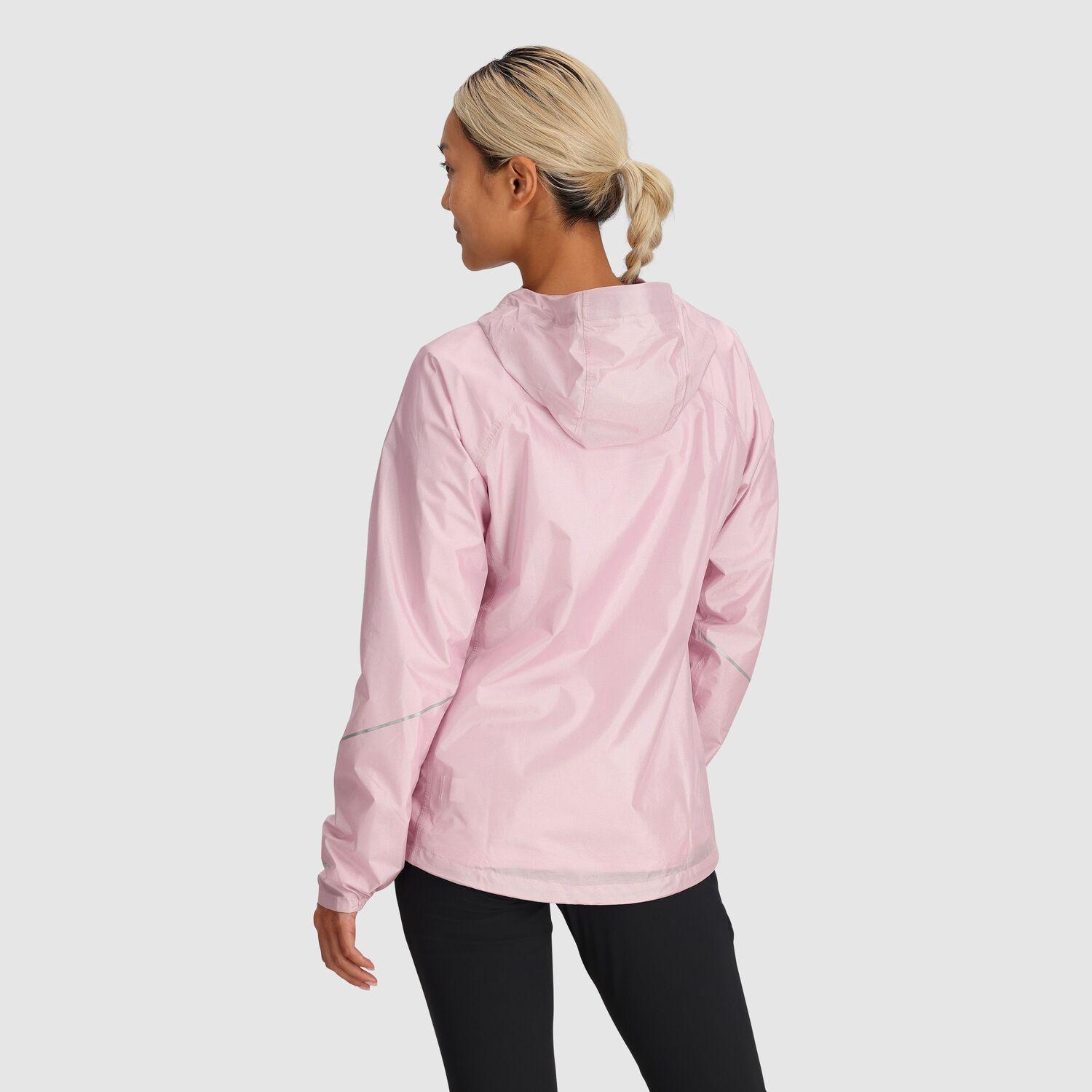 Chaqueta Outdoor Research Mujer Helium Rain Jacket Rosado-1