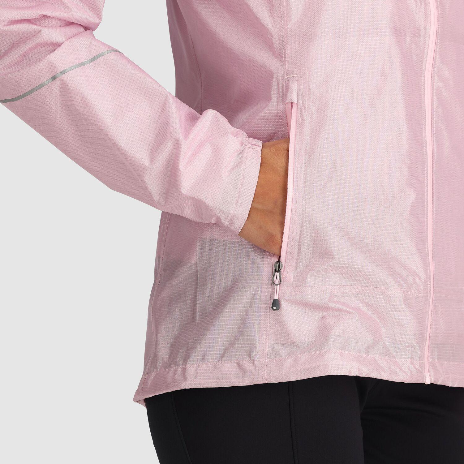 Chaqueta Outdoor Research Mujer Helium Rain Jacket Rosado-5