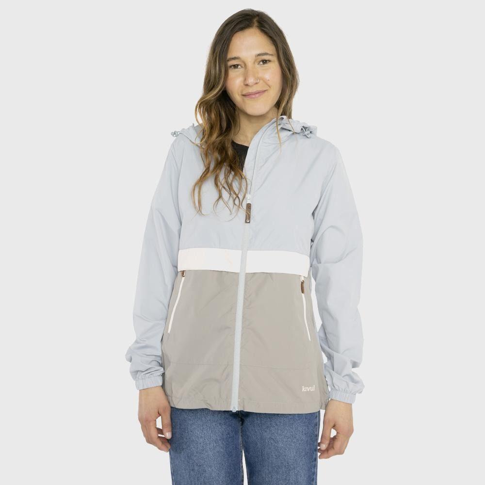 Cortaviento Kivül Mujer Mila Reciclado Celeste-0