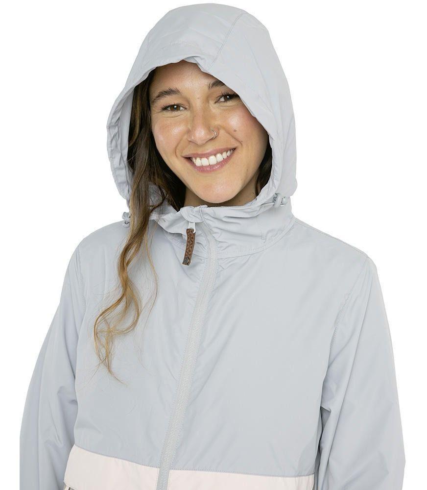 Cortaviento Kivül Mujer Mila Reciclado Celeste-3