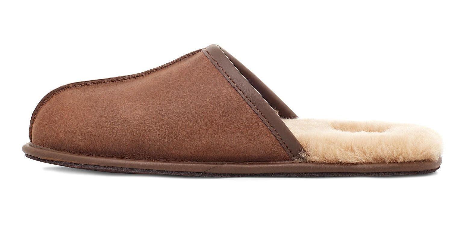 Pantufla UGG Hombre Scuff Marrón Café-2