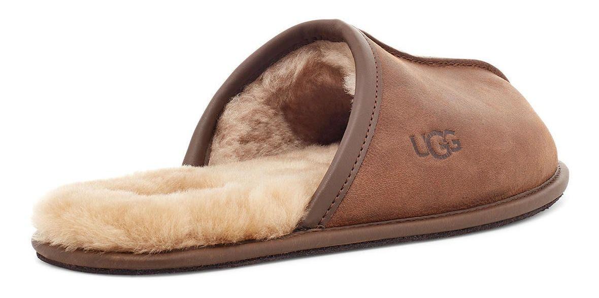 Pantufla UGG Hombre Scuff Marrón Café-3