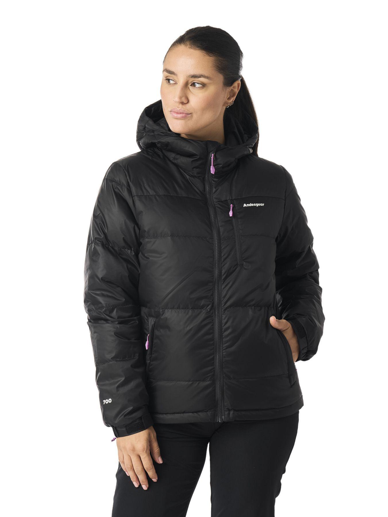 Chaquetas Andesgear Mujer Quellón Down Negro-0