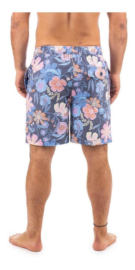 Traje Kivül Hombre De Baño Sirka Reciclado Azul Azul-2