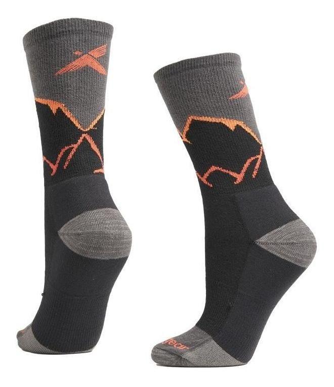 Calcetin Andesgear Unisex Hiking Light Crew AG094 Negro-0