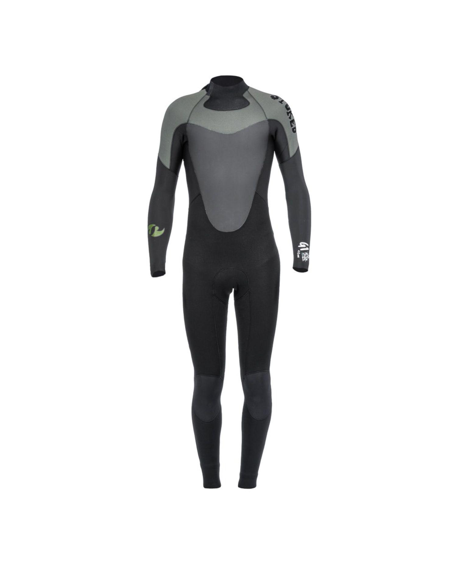 Traje Stoked Hombre De Surf G1 44624 Mm Eco Negro-0