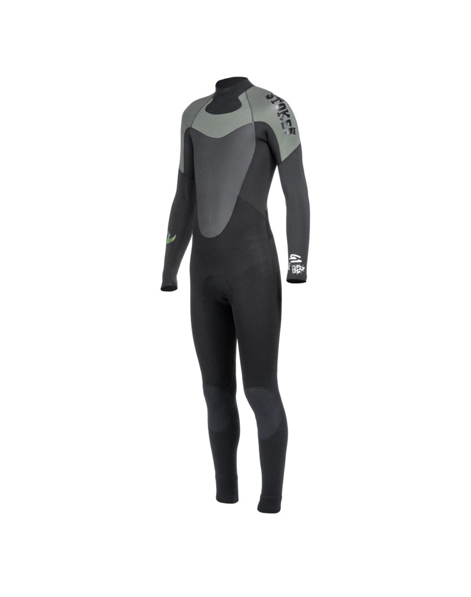 Traje Stoked Hombre De Surf G1 44624 Mm Eco Negro-3