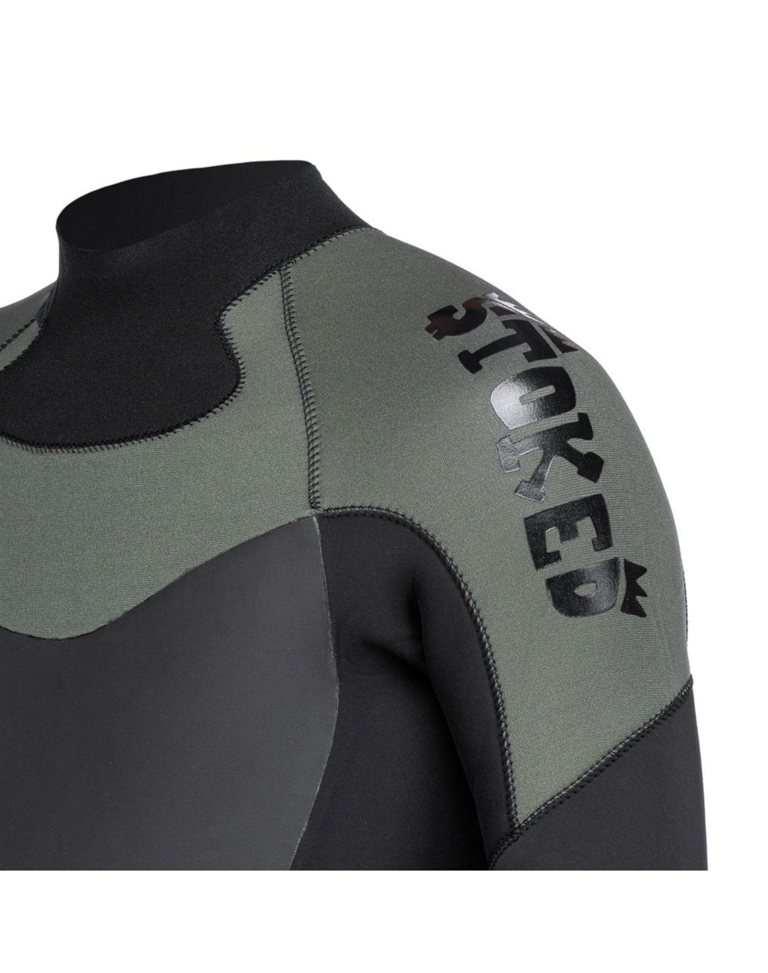 Traje Stoked Hombre De Surf G1 44624 Mm Eco Negro-5