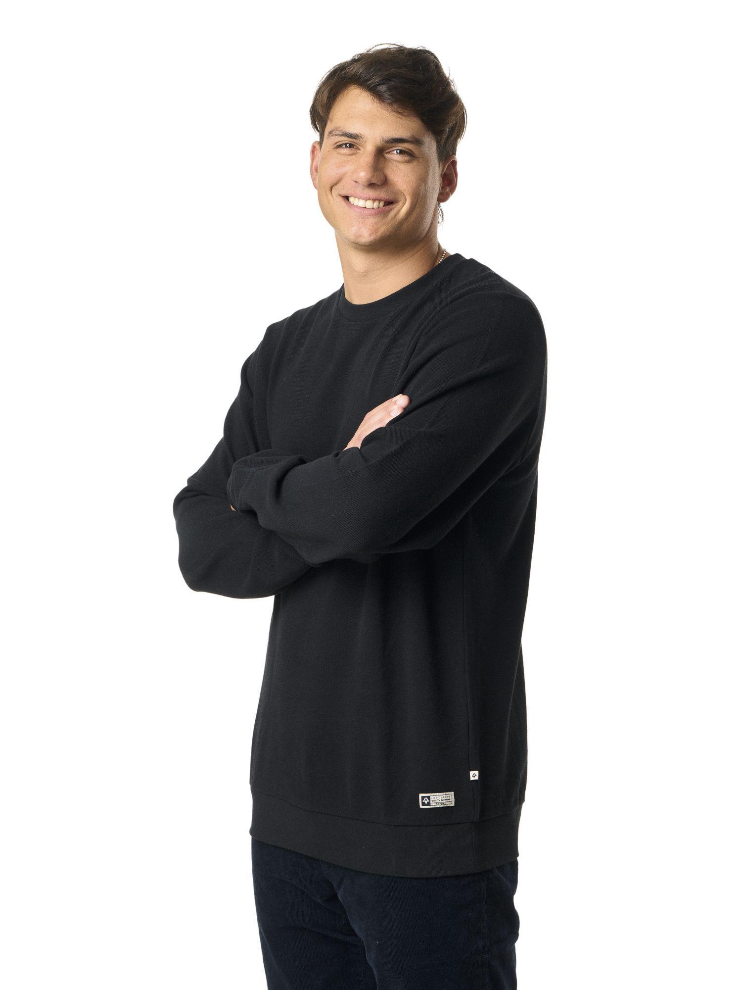Polerón Kivul Hombre Cerko Negro-1