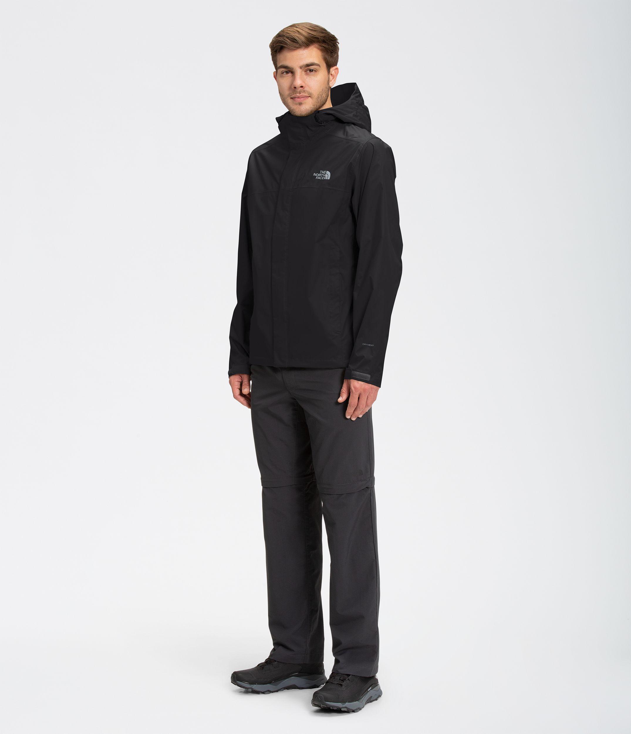 Chaqueta The North Face Hombre Impermeable Venture 2 Negro-2