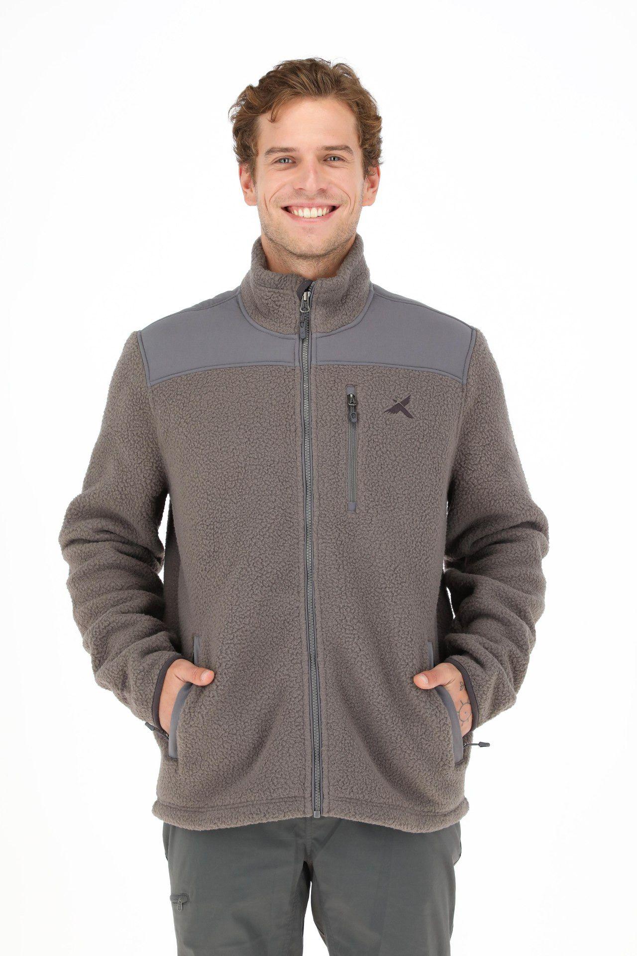 Polar Andesgear Hombre Reciclado Corcovado Sherpa Gris-1