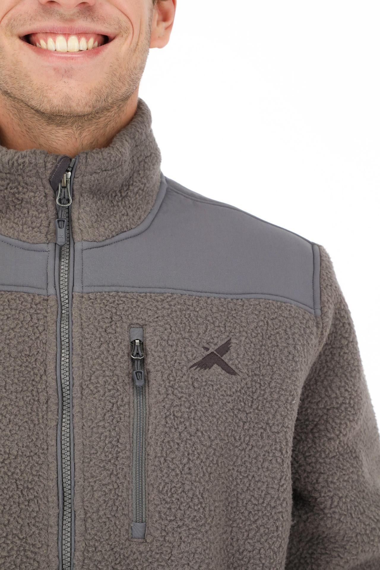 Polar Andesgear Hombre Reciclado Corcovado Sherpa Gris-3