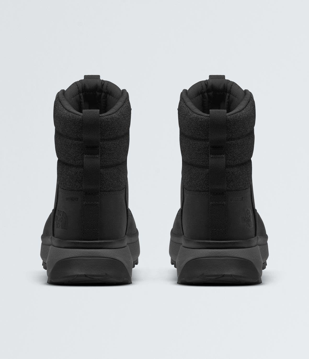 Zapato Bergen Leather Wp Hombre Negro-1