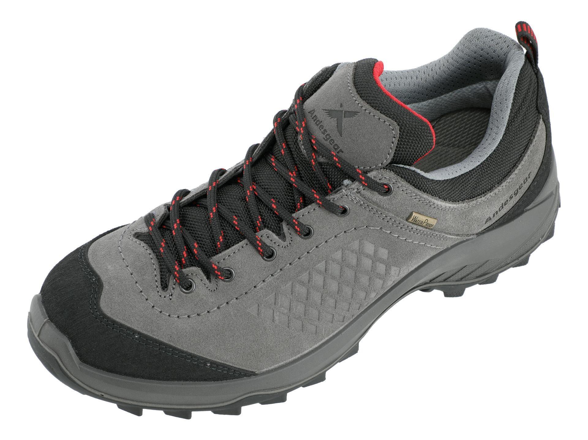Zapatilla Andesgear Hombre Trekking Aucar Gris-2