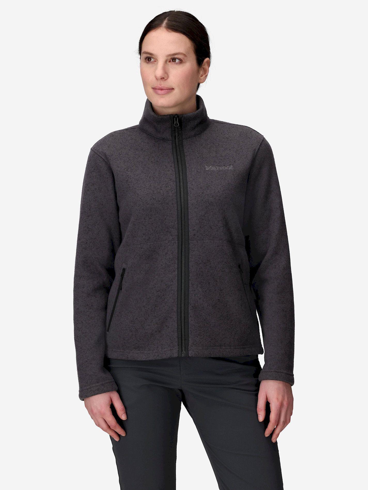Polar Marmot Mujer W Drop Line Jacket Gris-0