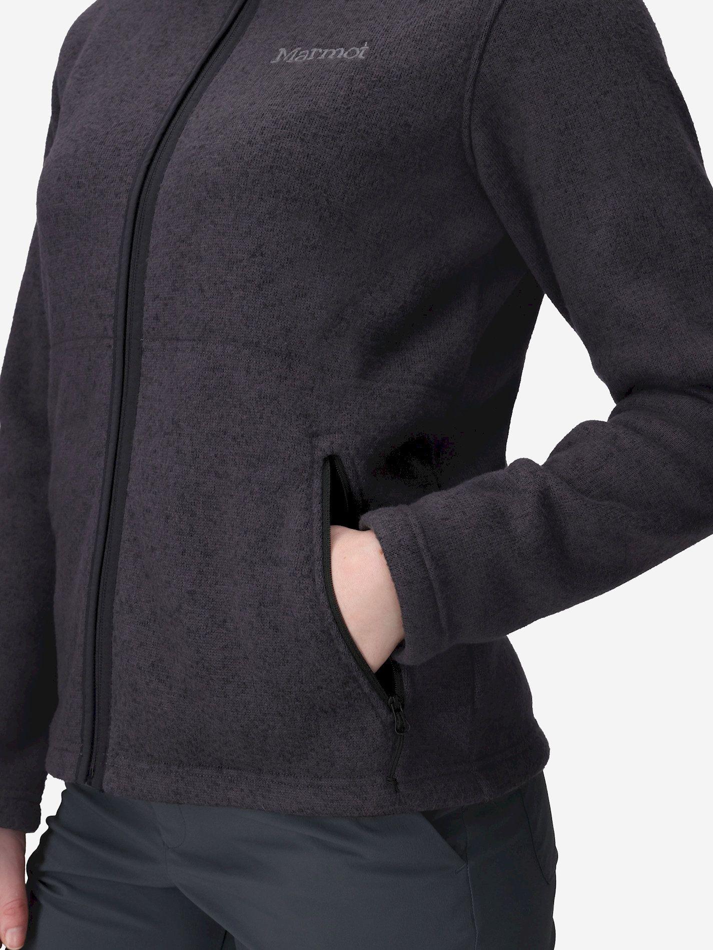 Polar Marmot Mujer W Drop Line Jacket Gris-3