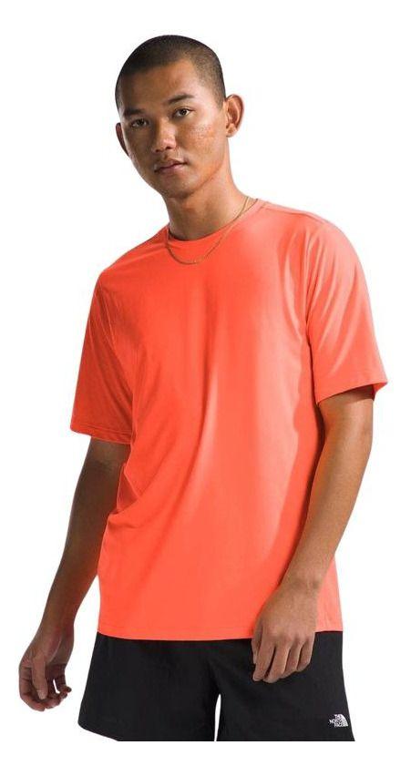 Polera The North Face Hombre Dune Sky S/s Crew Naranjo-0