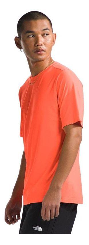 Polera The North Face Hombre Dune Sky S/s Crew Naranjo-3