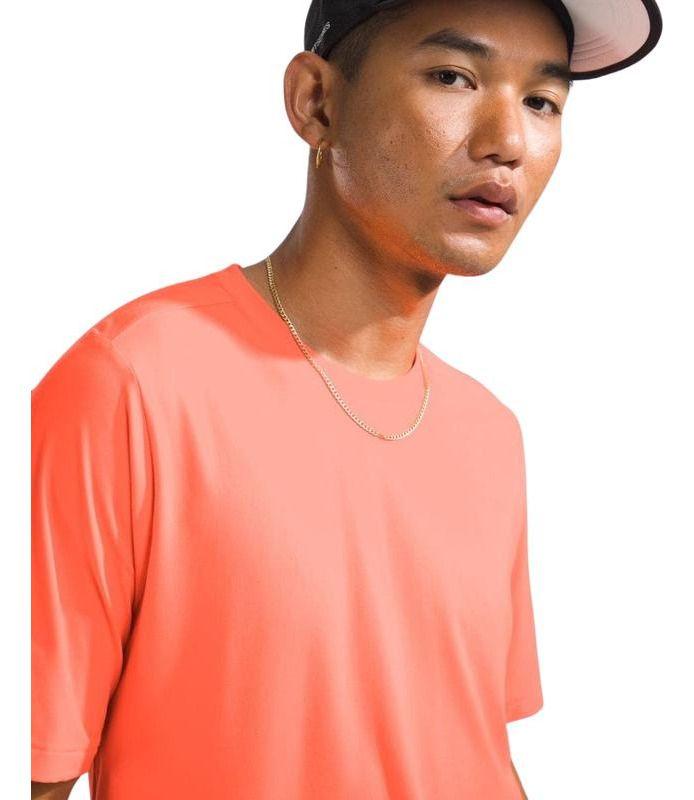 Polera The North Face Hombre Dune Sky S/s Crew Naranjo-4