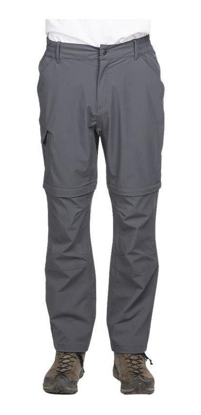 Pantalón Andesgear Hombre Desmontable Chacabuco Gris-0