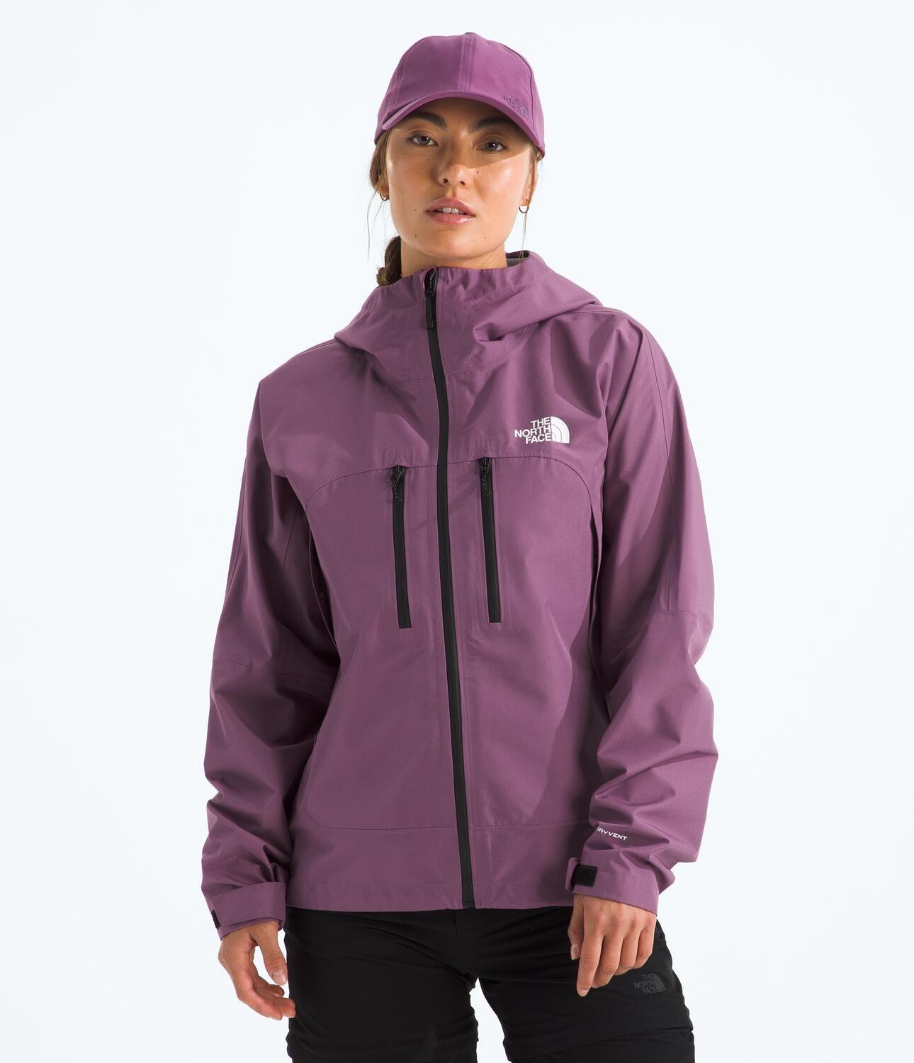 Chaqueta Impermeable Valley View Mujer Morado-0