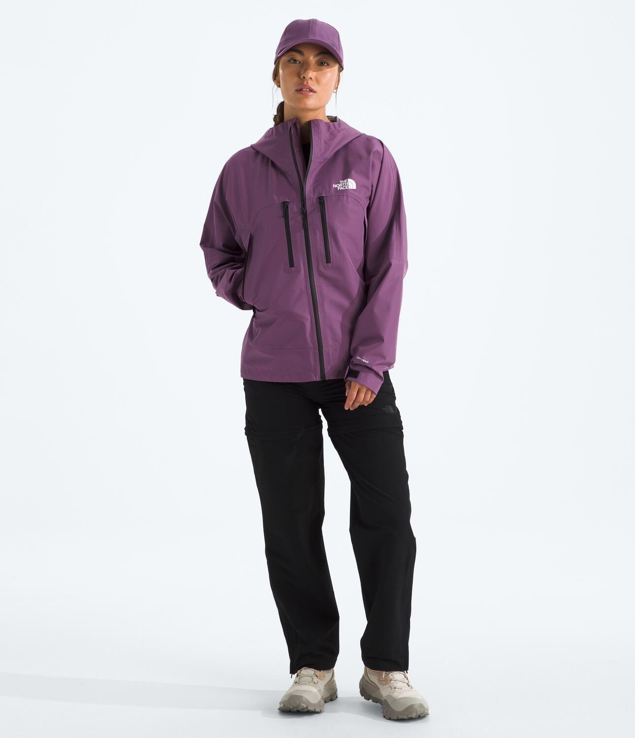 Chaqueta Impermeable Valley View Mujer Morado-1
