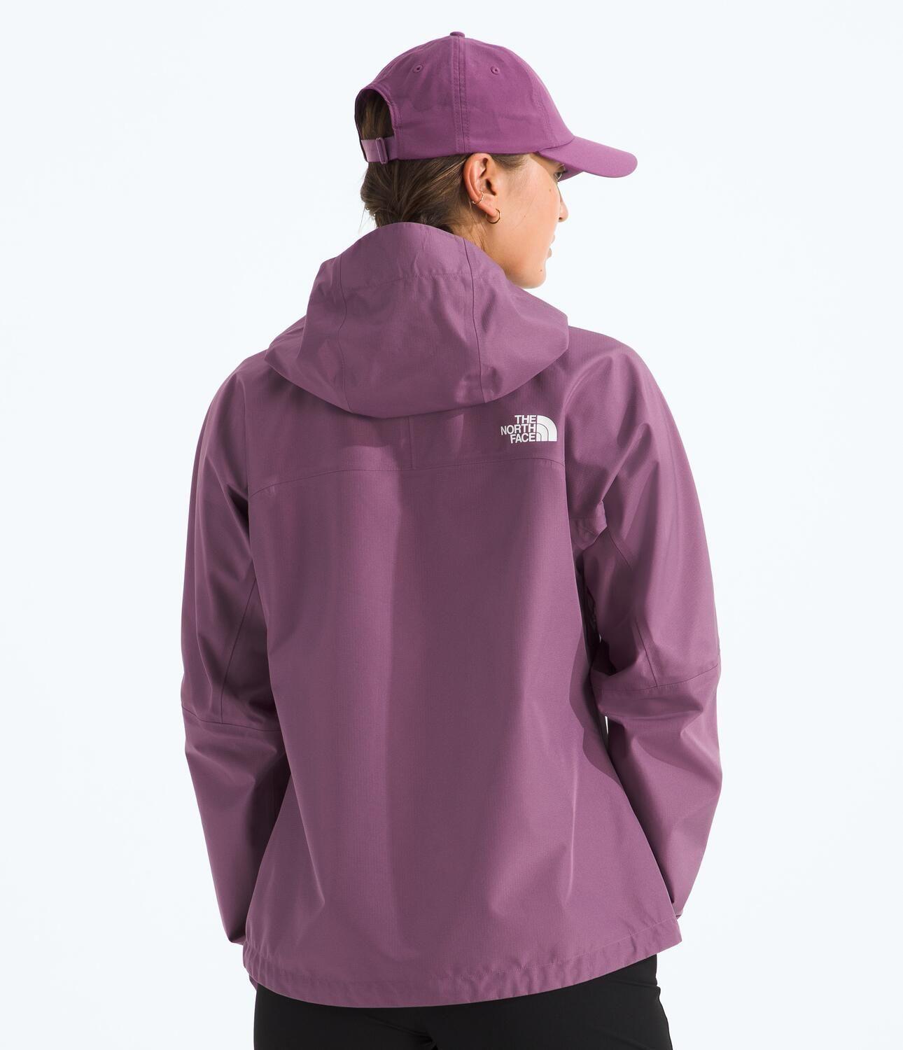 Chaqueta Impermeable Valley View Mujer Morado-2