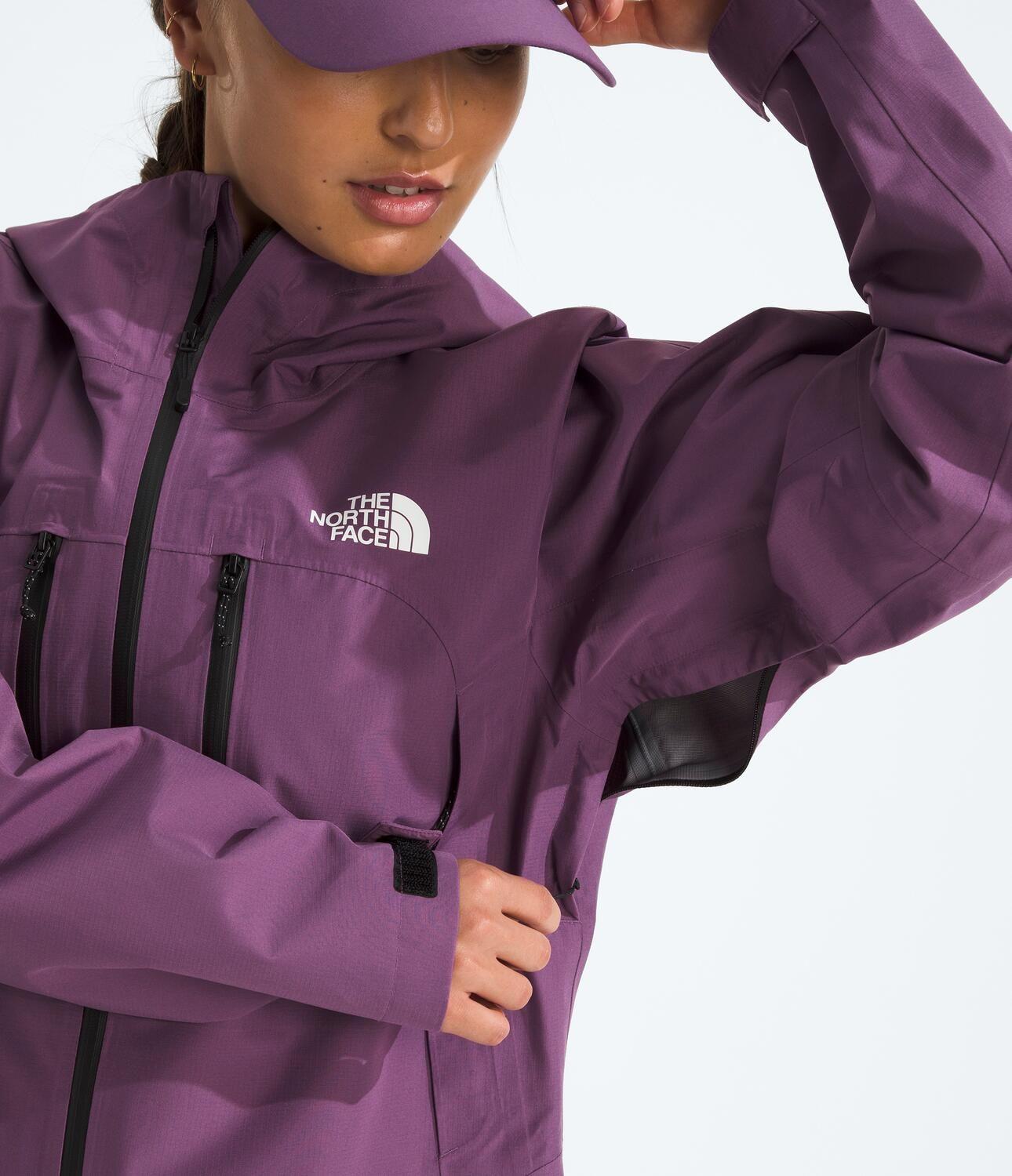 Chaqueta Impermeable Valley View Mujer Morado-4