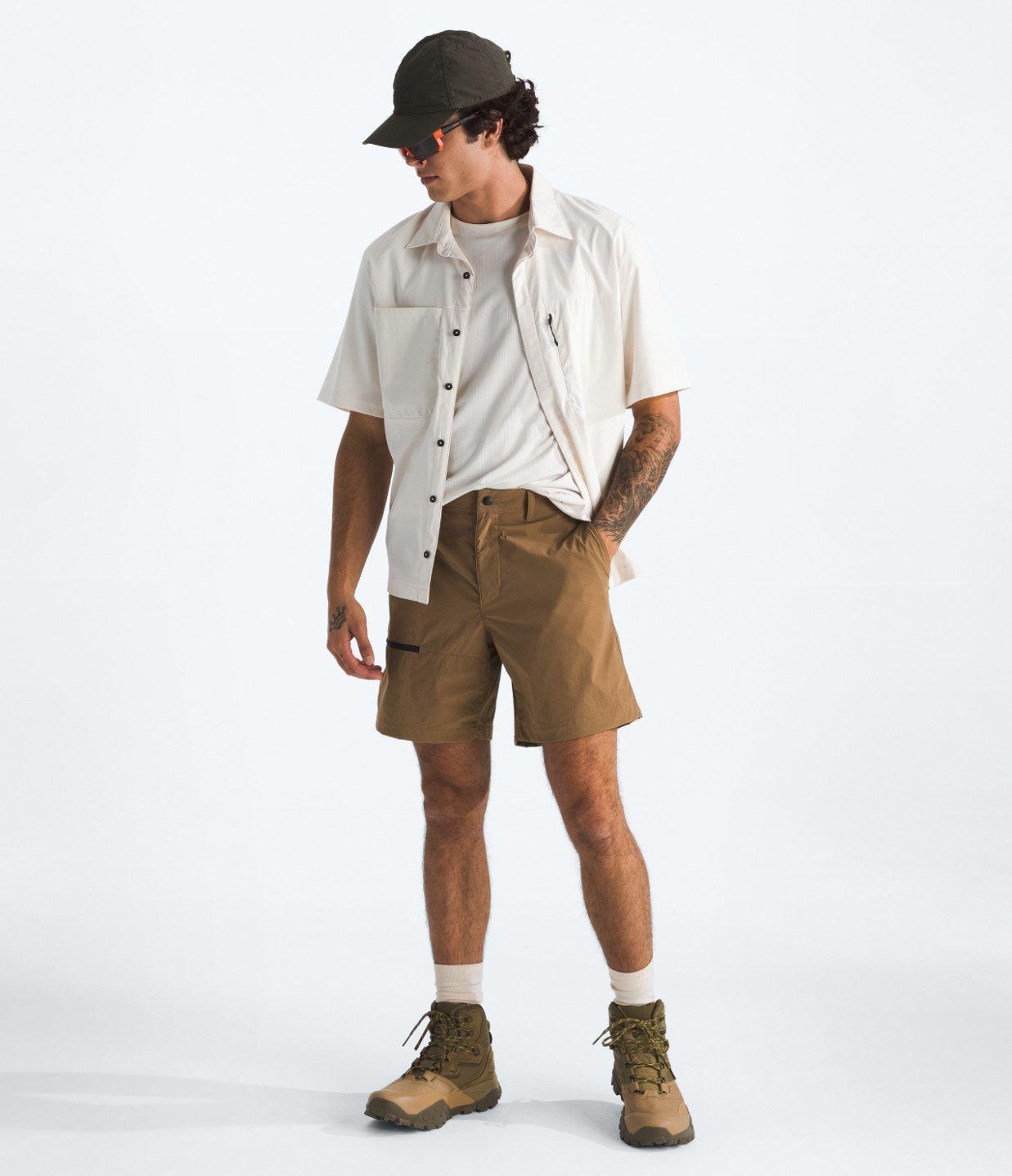 Short The North Face Hombre De Trekking Basin Café-3