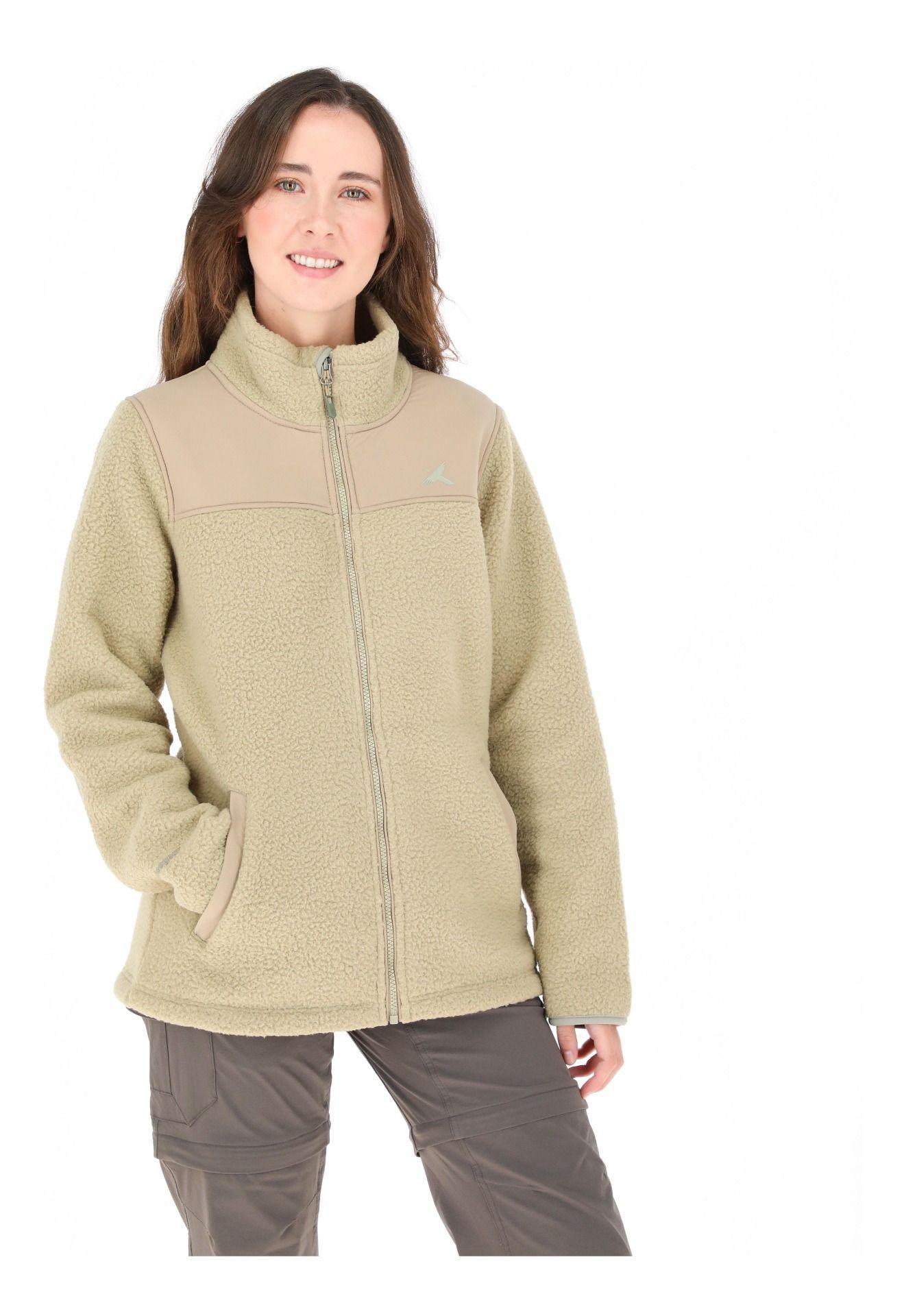 Polar Andesgear Mujer Reciclado Corcovado Sherpa Beige-1